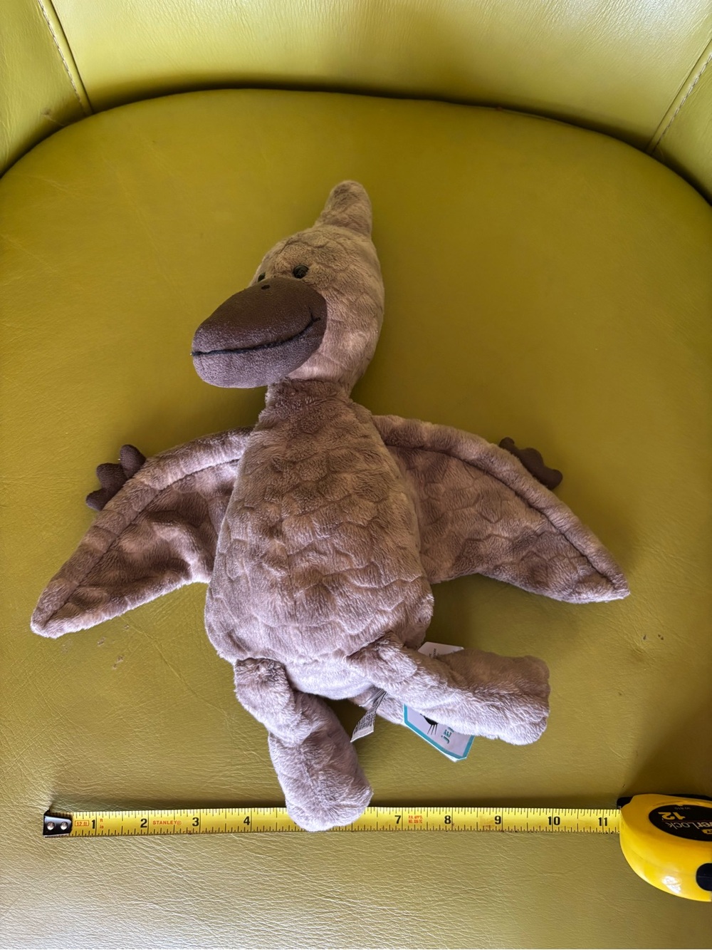 Jellycat Terry Pterodactyl PT3T Retired NWT Rare Dinosaur Plush - Picture 6 of 7